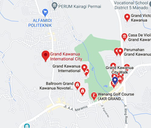 Grand Kawanua Manado Maps